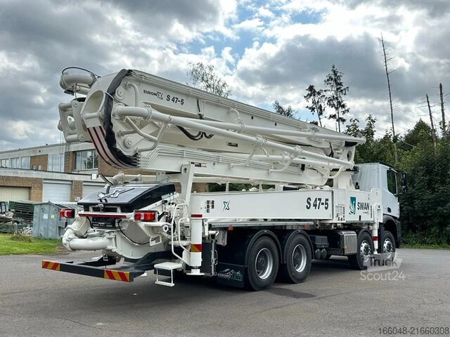 Betongpumpe Mercedes-Benz Arocs 4142 Arocs 5 4142 8x4 SWAN TSP 47-5 160RZ...