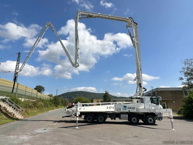 Bomba de betão Mercedes-Benz Arocs 4142 Arocs 5 4142 8x4 SWAN TSP 47-5 160RZ...