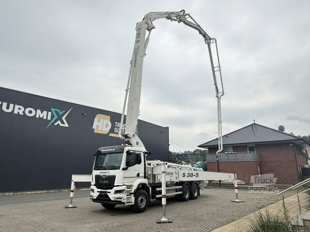 Čerpadlo na beton MAN TGS 26.520 SWAN TSP 38-5 160RZ ( 38m )