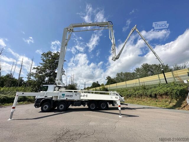 مضخة الخرسانة Mercedes-Benz Arocs 4142 Arocs 5 4142 8x4 SWAN TSP 47-5 160RZ...