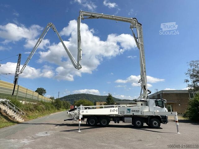 مضخة الخرسانة Mercedes-Benz Arocs 4142 Arocs 5 4142 8x4 SWAN TSP 47-5 160RZ...