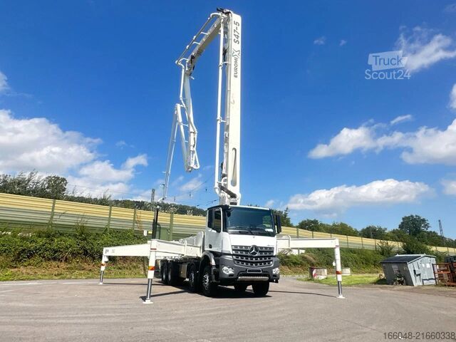 مضخة الخرسانة Mercedes-Benz Arocs 4142 Arocs 5 4142 8x4 SWAN TSP 47-5 160RZ...