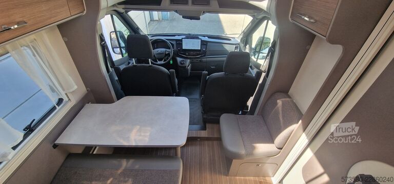 Half-integraal camper 2025 Etrusco V6.6SF Fiat Ducato | Auto Schlafmöglichkeiten für 2