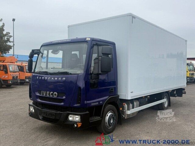 Furgons ar kasti Iveco 100E22 Koffer LBW MBB Palfinger Klima NUR 185TKM