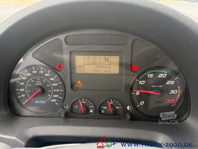 Furgons ar kasti Iveco 100E22 Koffer LBW MBB Palfinger Klima NUR 185TKM