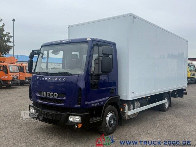 Kastes kravas automašīna Iveco 100E22 Koffer LBW MBB Palfinger Klima NUR 185TKM