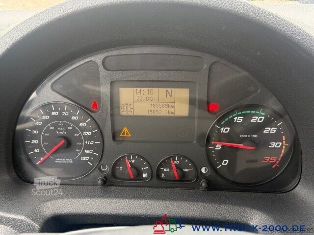 Kastes kravas automašīna Iveco 100E22 Koffer LBW MBB Palfinger Klima NUR 185TKM