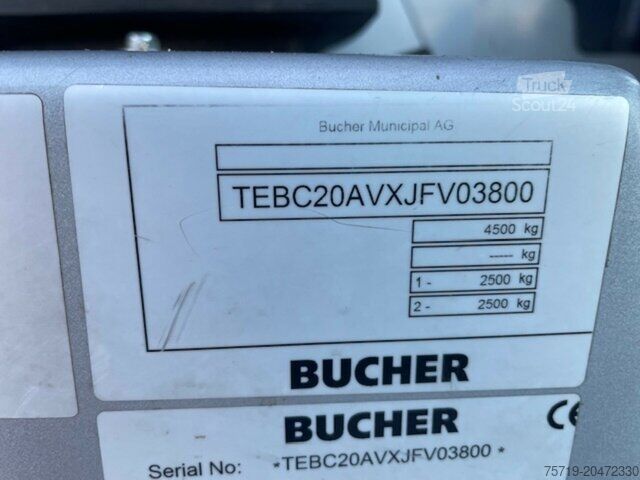 Tilpasset varevogn Bucher Citycat 2020