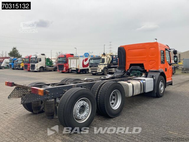 Chassis with cab Volvo FE 350 6X2 Low Entry full air suspension Lift+s...