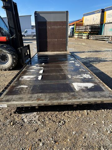 Plataforma de carrocería intercambiable Krone Jumbo Plattform 7,82 mit Lochleiste