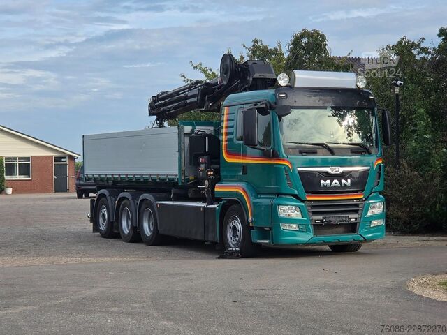  MAN TGS 35.500 8x4 KRAAN/CONTAINER/KIPPER!! AFSTAND...