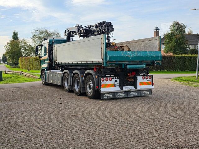  MAN TGS 35.500 8x4 KRAAN/CONTAINER/KIPPER!! AFSTAND...