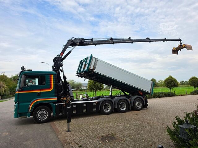  MAN TGS 35.500 8x4 KRAAN/CONTAINER/KIPPER!! AFSTAND...