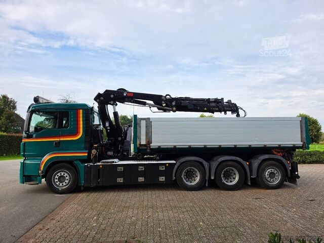  MAN TGS 35.500 8x4 KRAAN/CONTAINER/KIPPER!! AFSTAND...