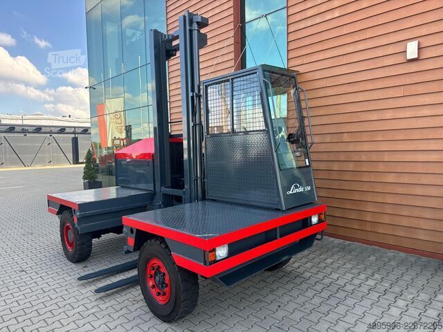 Sidelaster gaffeltruck Linde S50 //Perfect/Lke new/2346 hours