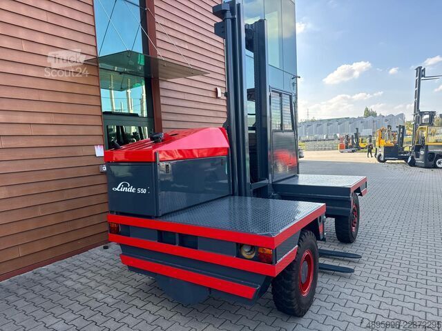 Sidelaster gaffeltruck Linde S50 //Perfect/Lke new/2346 hours