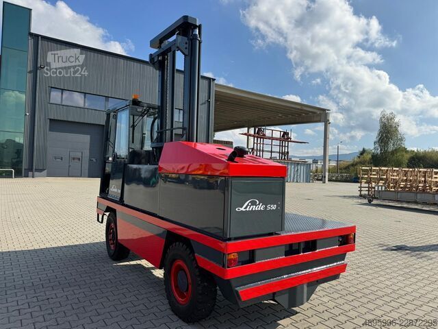 Sidelaster gaffeltruck Linde S50 //Perfect/Lke new/2346 hours