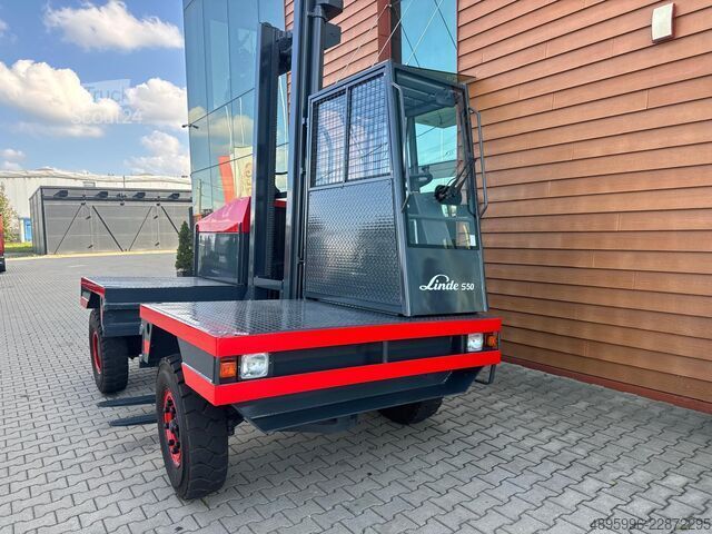 Sidelaster gaffeltruck Linde S50 //Perfect/Lke new/2346 hours