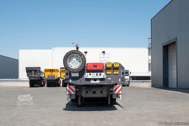 Niskopodni poluprikolica za transport građevinskih mašina Nükte Trailer 3 Axle Standard Lowbed Trailer