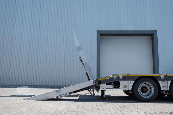 Niskopodni poluprikolica za transport građevinskih mašina Nükte Trailer 3 Axle Standard Lowbed Trailer