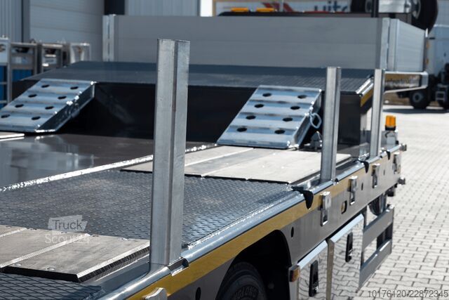 Niskopodni poluprikolica za transport građevinskih mašina Nükte Trailer 3 Axle Standard Lowbed Trailer