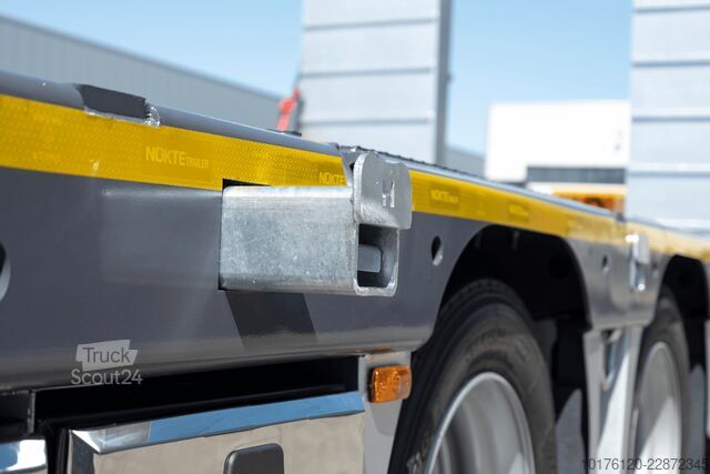 Niskopodni poluprikolica za transport građevinskih mašina Nükte Trailer 3 Axle Standard Lowbed Trailer