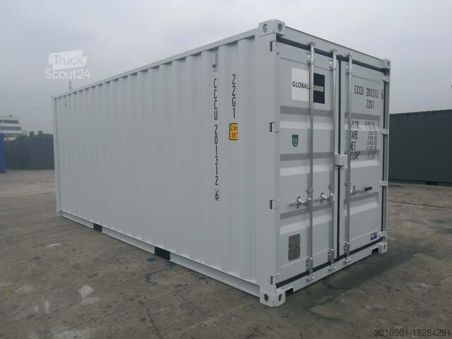 Jūrų konteineris 20 Fuß Container / eine Reise / Seecontainer / versch. Farben