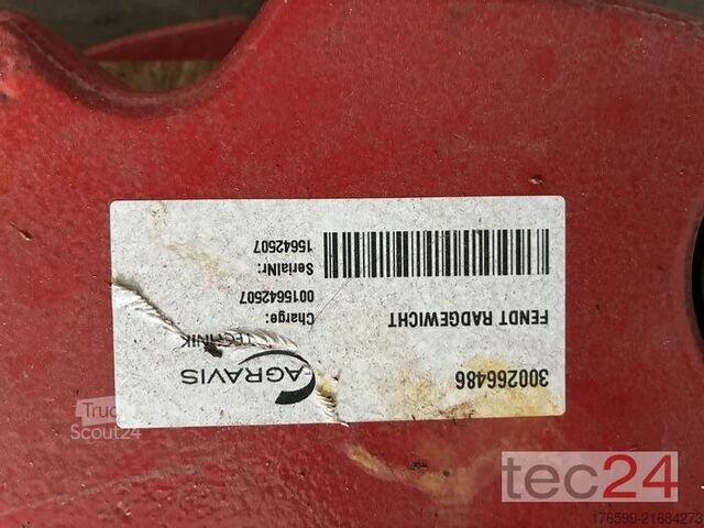 Vehículo forestal Fendt FENDT RADGEWICHT