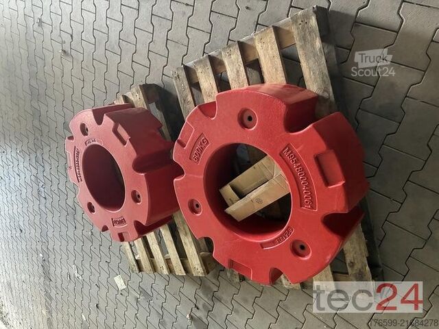 Piezas y accesorios Fendt FENDT RADGEWICHTE 2X 600 KG