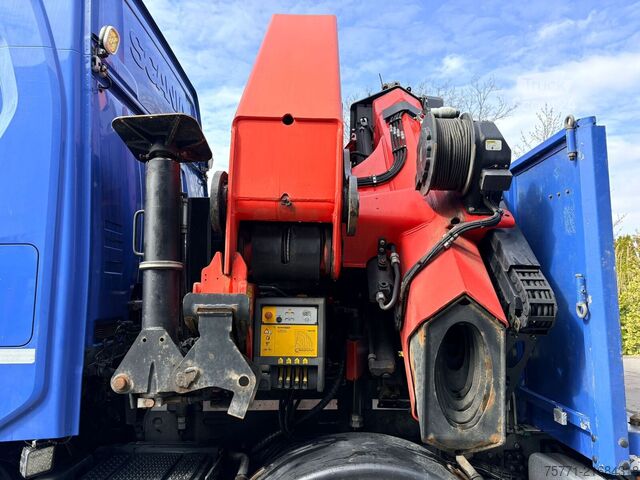 Płaska skrzynia Scania G500 8x4 EURO6 PLATFORMA Z HDS PK76002 EH