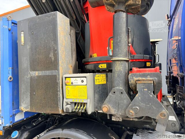 Płaska skrzynia Scania G500 8x4 EURO6 PLATFORMA Z HDS PK76002 EH