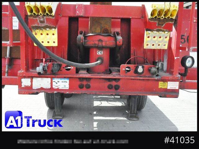 Semirremolque volquete MEIERLING MSA 27, Kippchassi, 20'' Container, Kipper, Alurahmen