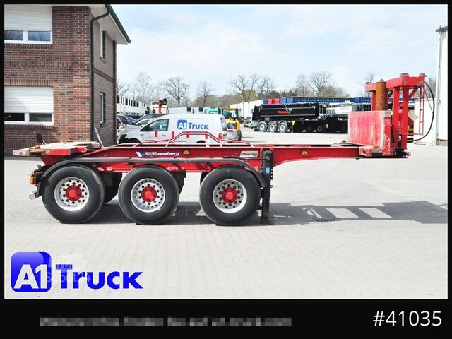 Semirremolque volquete MEIERLING MSA 27, Kippchassi, 20'' Container, Kipper, Alurahmen