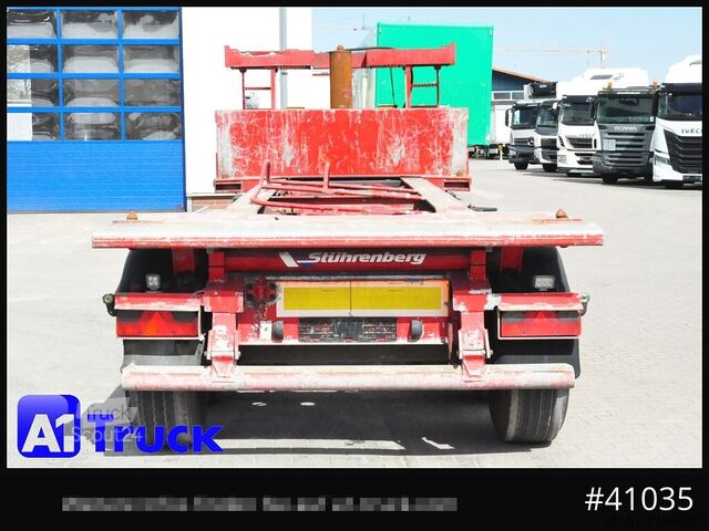 Semirremolque volquete MEIERLING MSA 27, Kippchassi, 20'' Container, Kipper, Alurahmen