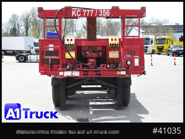 Semirremolque volquete MEIERLING MSA 27, Kippchassi, 20'' Container, Kipper, Alurahmen