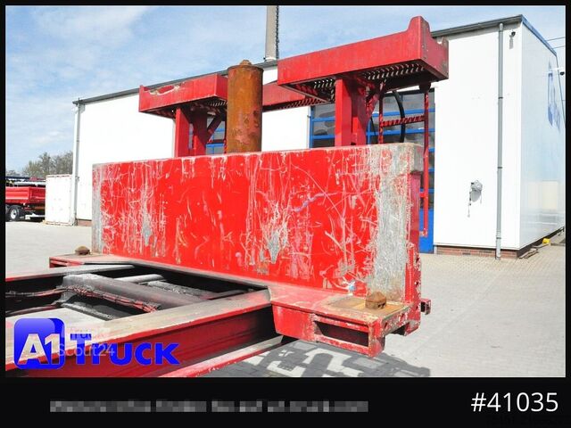 Semirremolque volquete MEIERLING MSA 27, Kippchassi, 20'' Container, Kipper, Alurahmen