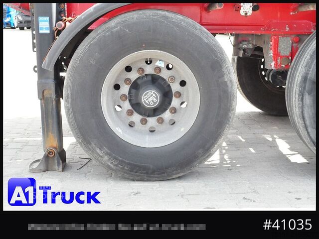 Semirremolque volquete MEIERLING MSA 27, Kippchassi, 20'' Container, Kipper, Alurahmen