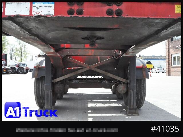 Semirremolque volquete MEIERLING MSA 27, Kippchassi, 20'' Container, Kipper, Alurahmen