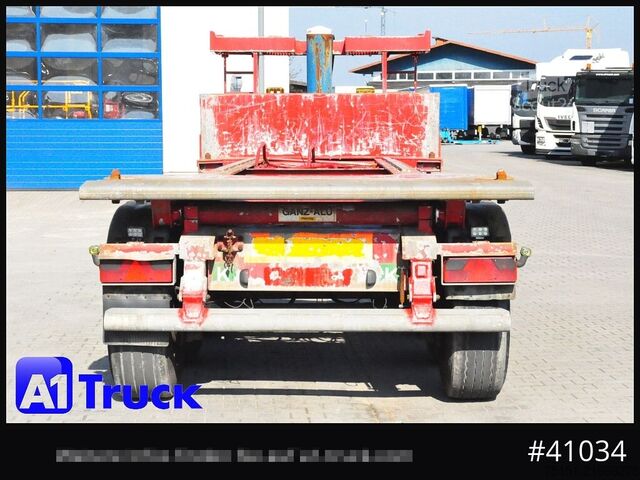 Semirremolque volquete MEIERLING MSA 27, Kippchassi, 20'' Container, Kipper, Alurahmen