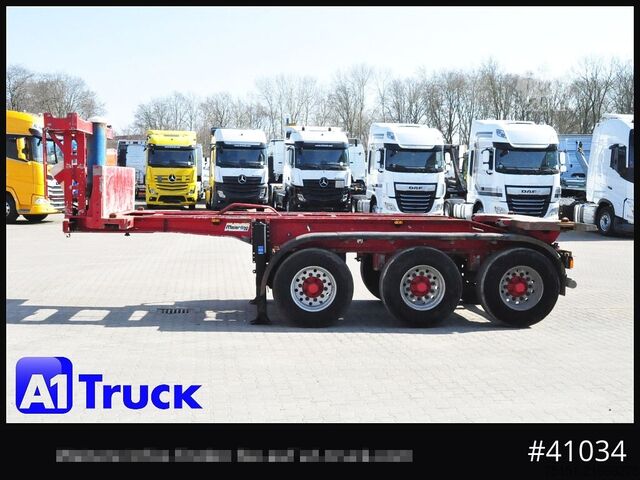 Semirremolque volquete MEIERLING MSA 27, Kippchassi, 20'' Container, Kipper, Alurahmen