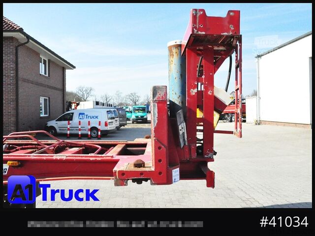 Semirremolque volquete MEIERLING MSA 27, Kippchassi, 20'' Container, Kipper, Alurahmen