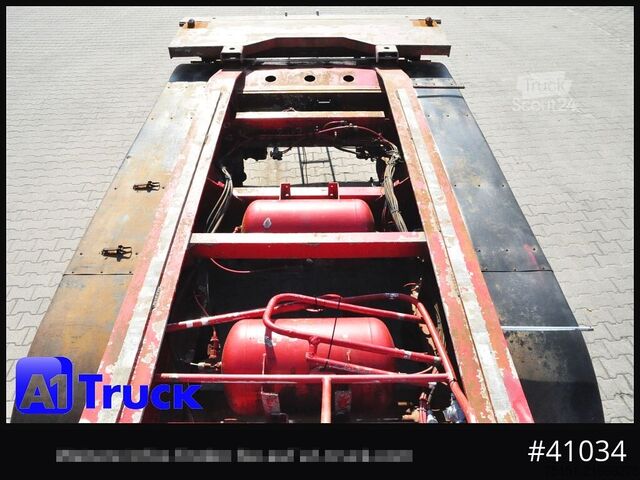 Semirremolque volquete MEIERLING MSA 27, Kippchassi, 20'' Container, Kipper, Alurahmen