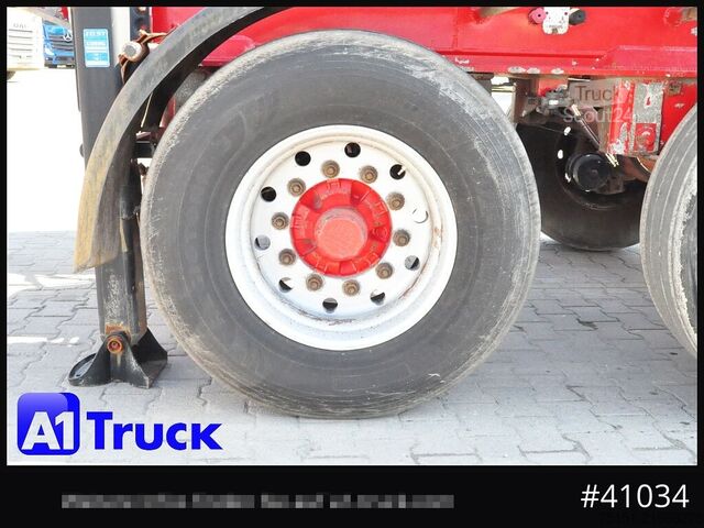 Semirremolque volquete MEIERLING MSA 27, Kippchassi, 20'' Container, Kipper, Alurahmen