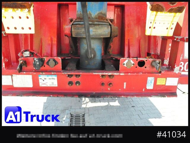 Semirremolque volquete MEIERLING MSA 27, Kippchassi, 20'' Container, Kipper, Alurahmen