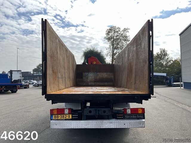 Vinç kamyonu Mercedes-Benz Axor 1824 Euro 5 Palfinger 15 Tonmeter laadkraan