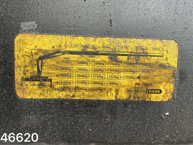 Vinç kamyonu Mercedes-Benz Axor 1824 Euro 5 Palfinger 15 Tonmeter laadkraan