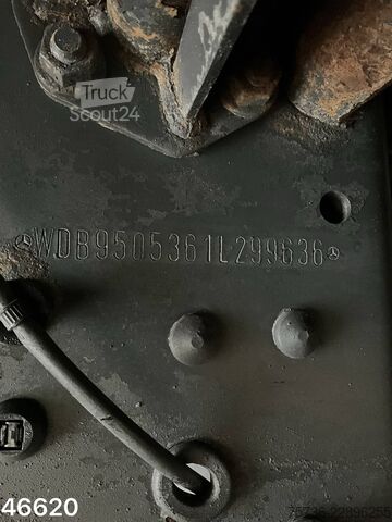 Vinç kamyonu Mercedes-Benz Axor 1824 Euro 5 Palfinger 15 Tonmeter laadkraan