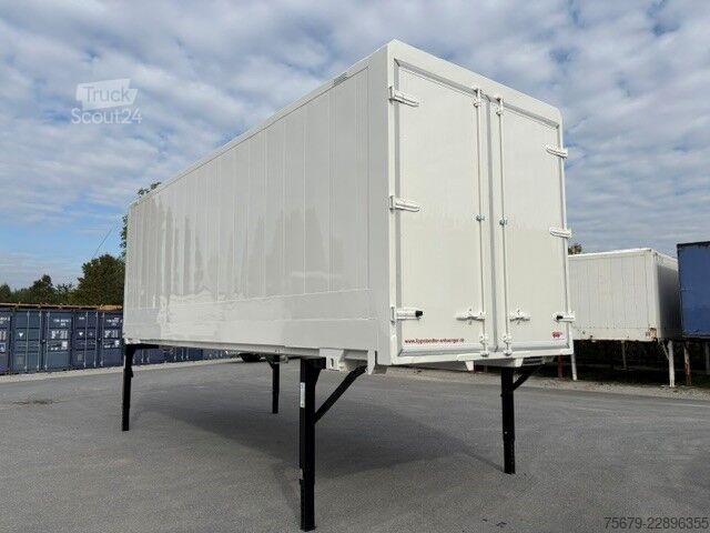 Výměnná nástavba s boxovou konstrukcí Krone BDF-System 7.450 mm, NEUE Portaltüren, LACK NEU Premium