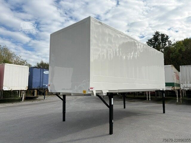 Výměnná nástavba s boxovou konstrukcí Krone BDF-System 7.450 mm, NEUE Portaltüren, LACK NEU Premium