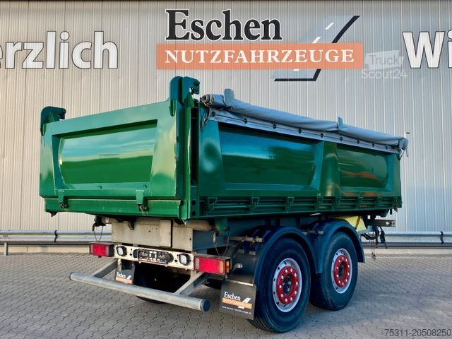 Dreiseitenkipper Anhänger SCHMITZ CARGOBULL ZKI 18 | verzinktes Chassis*Rollplane*ALU*EBS